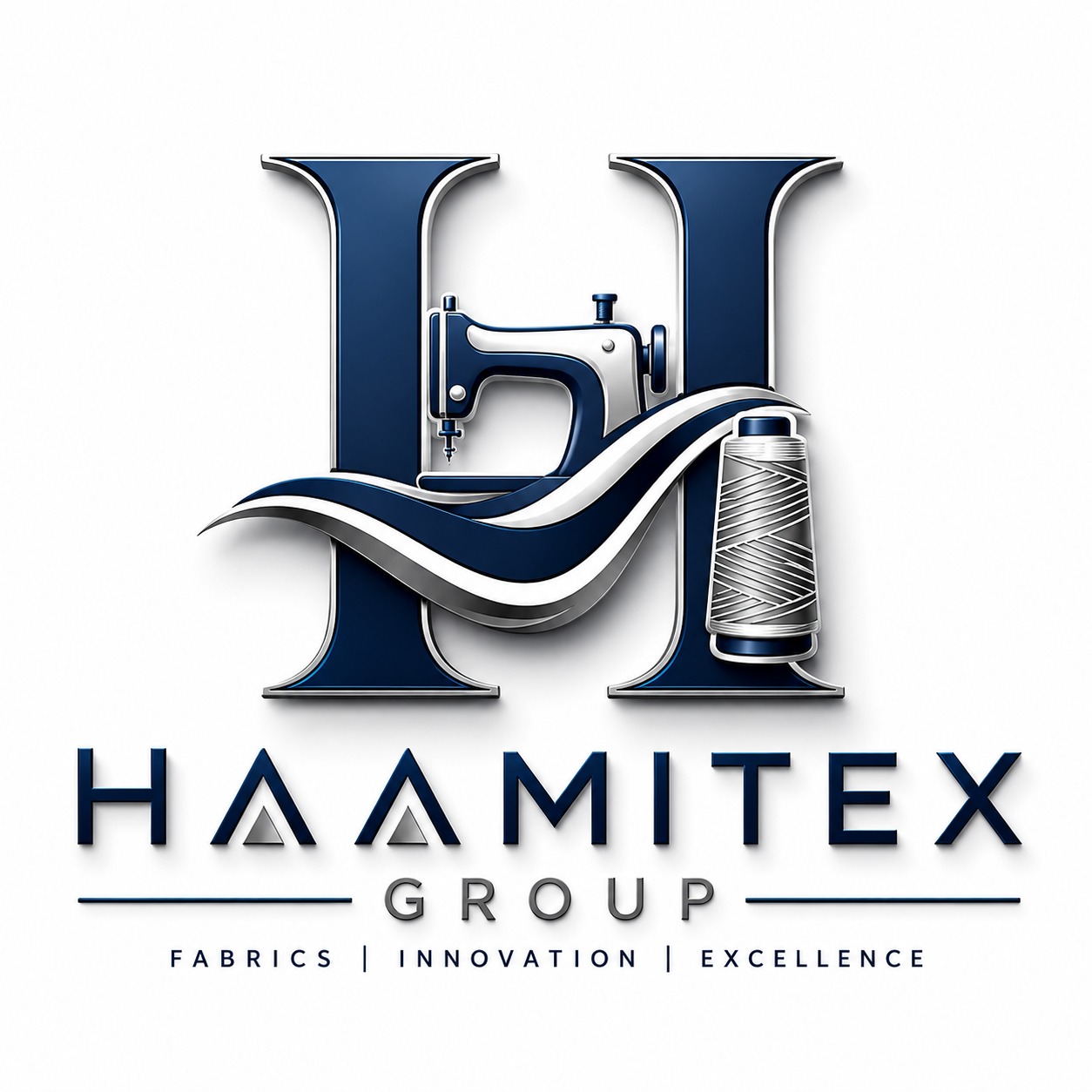 Haamitex Group of Industries — gold monogram logo