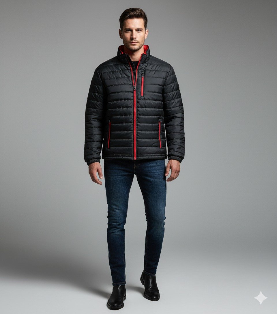 Black Puffer Jacket